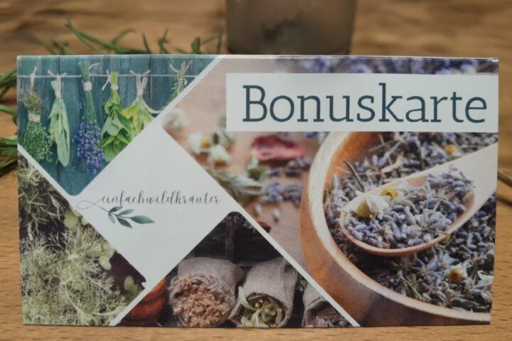 Bonuskarte Vorderseite