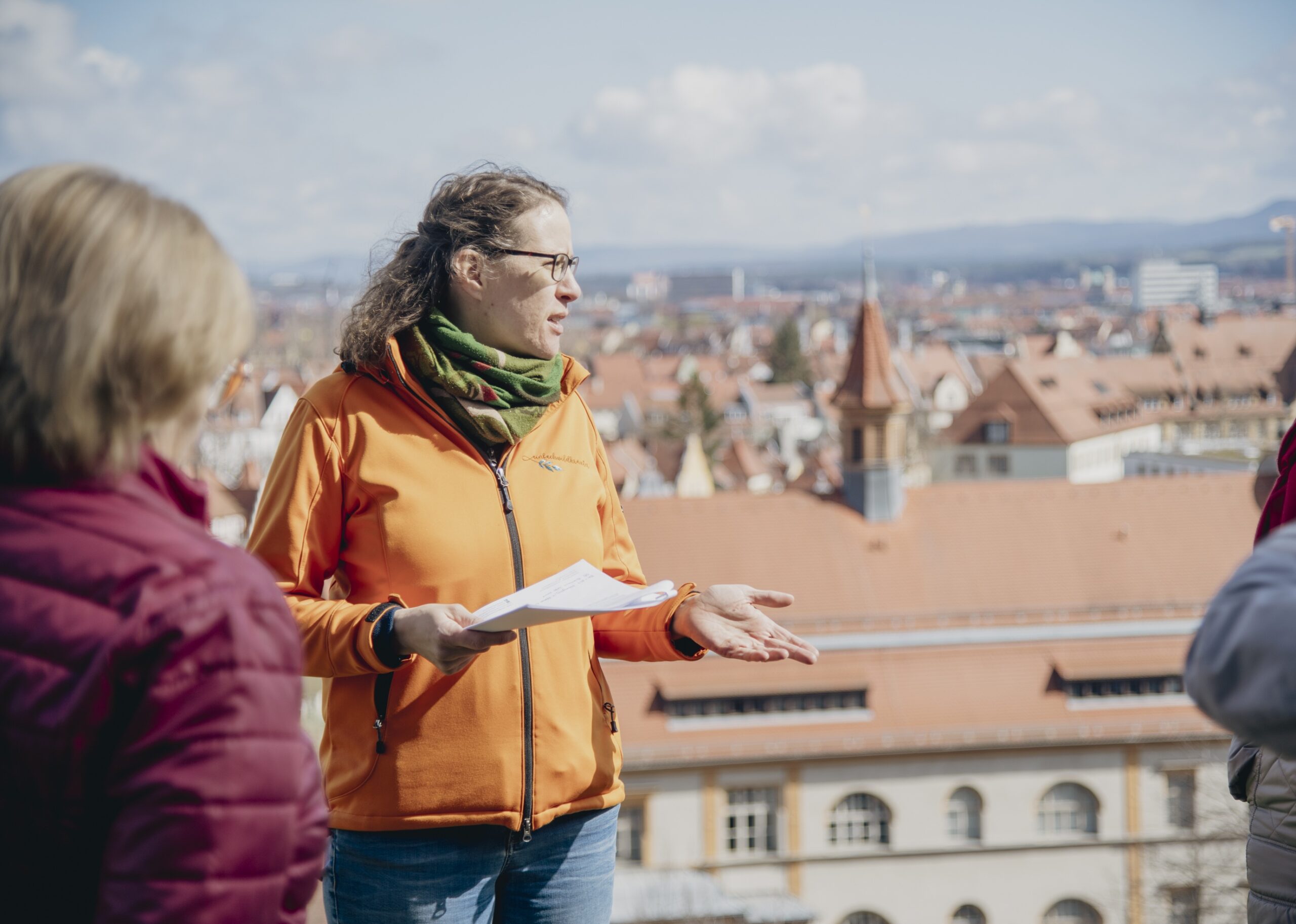 Kräuterführung am Michaelsberg vor der Bamberger Kulisse, Andrea Winkler