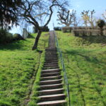 Treppe hoch zum Ostplateau, Michaelsberg